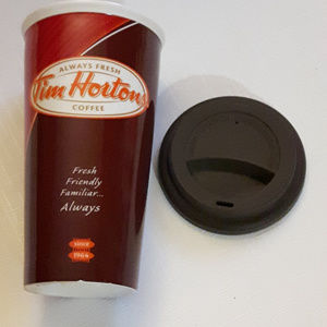2011 Tim Horton's Tumblr Mug Travel Mug with lid